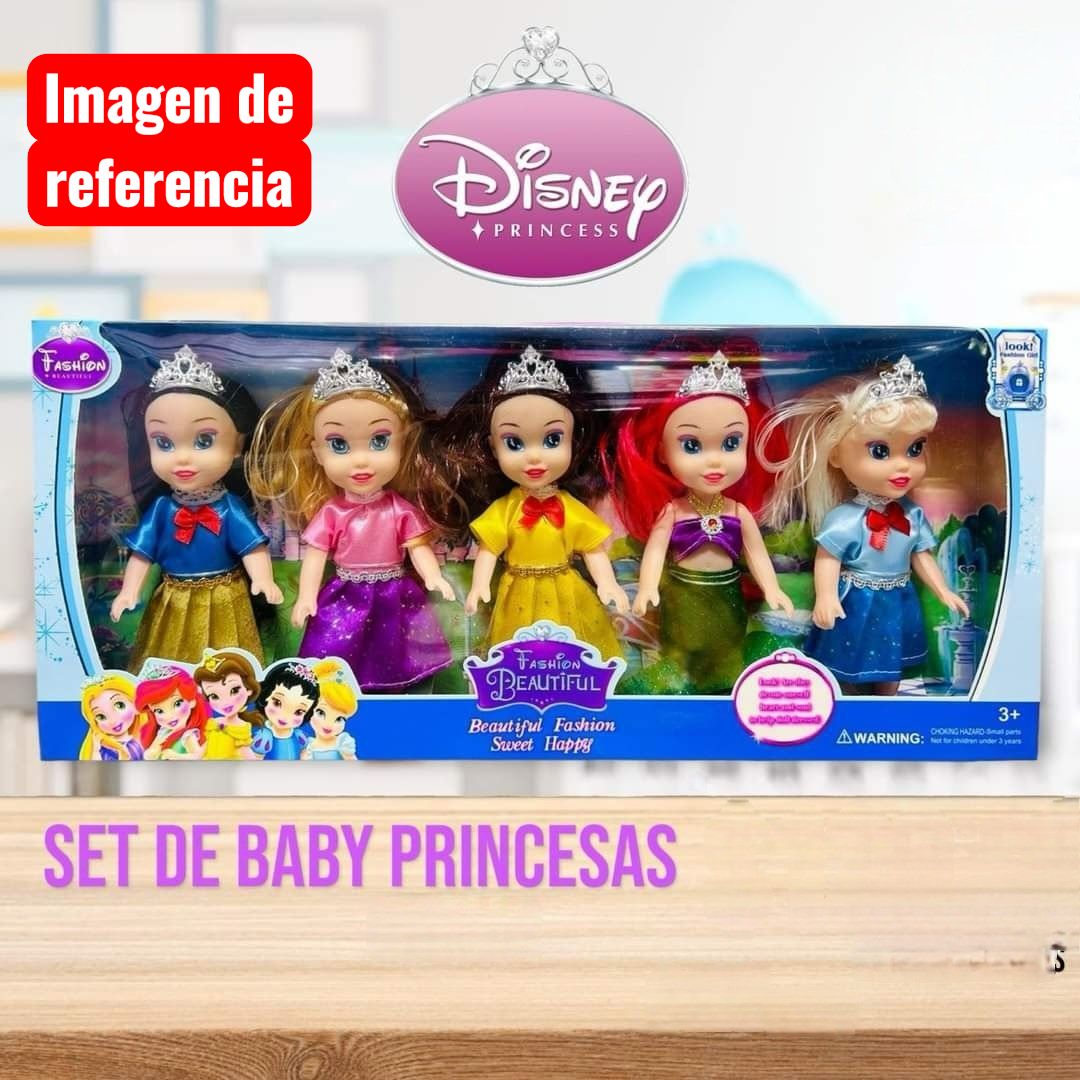 Miniatura 2 de SET 5 MINI PRINCESAS TT68A